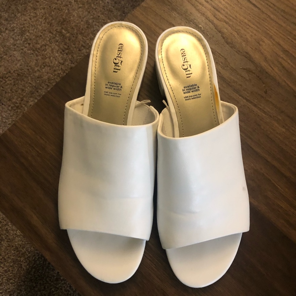 White Heeled Sandals!